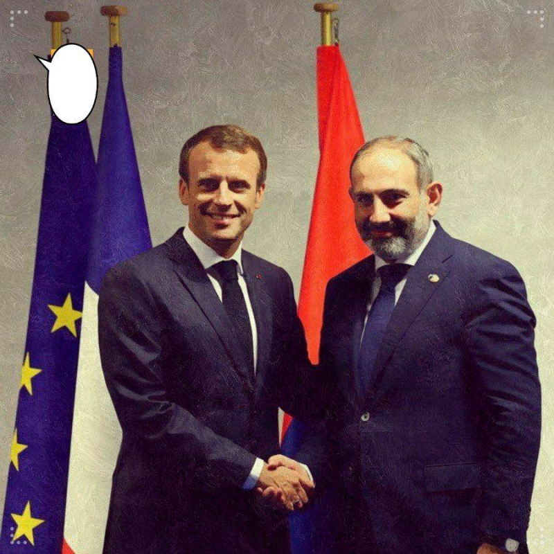 پاشینیان - ماکرون